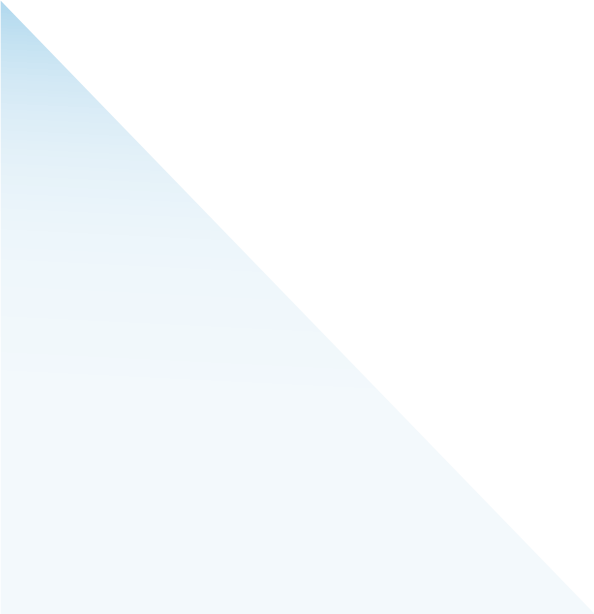 Blue gradient right triangle