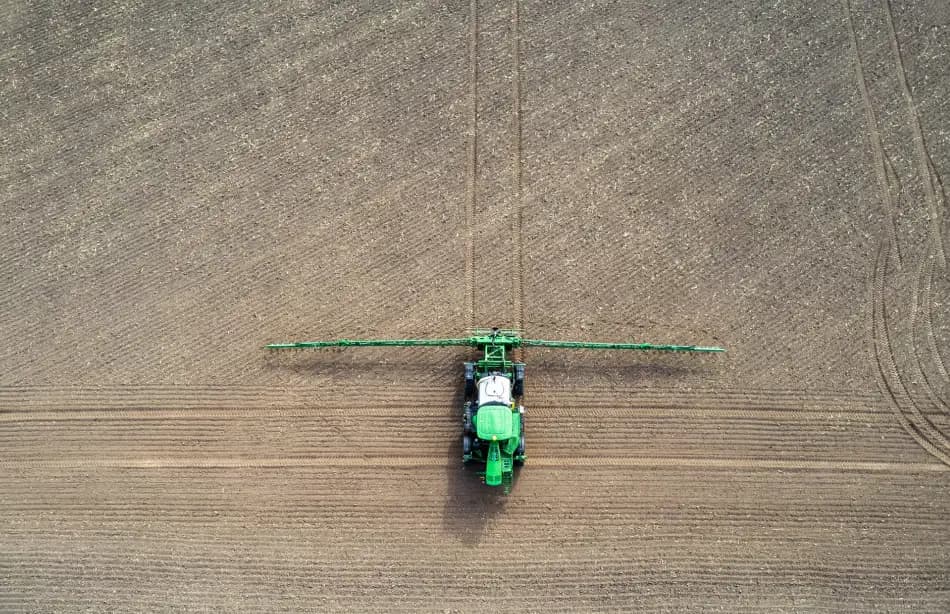 chart showing Improved Corn Yield in Anhydrous Ammonia